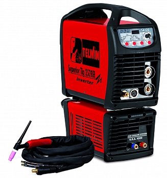    Telwin SUPERIOR TIG 252 AC/DC HF/LIFT VRD AQUA + TIG ACC. 816119