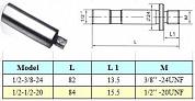  3 / 3/8"-24UNF   (121.75),   